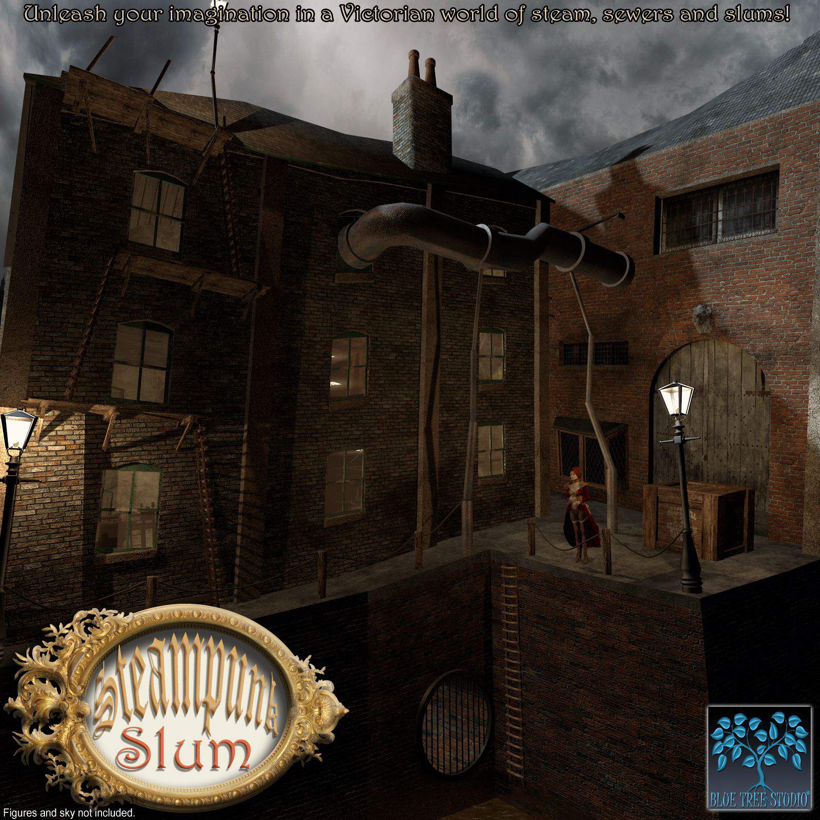 Steampunk Slum_DAZ3DDL
