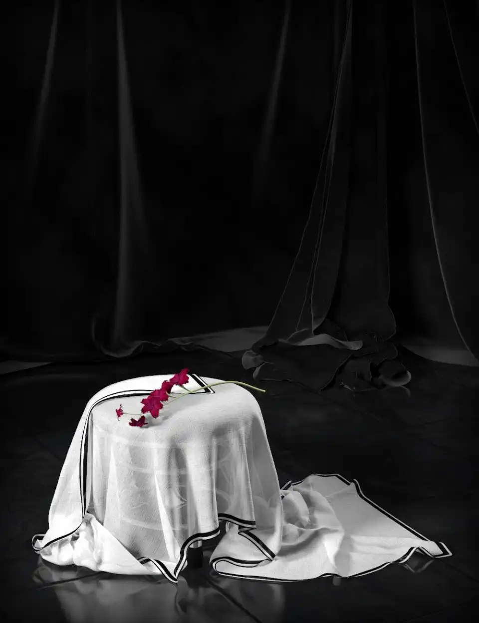 Studio Drapes – Low Stools_DAZ3DDL
