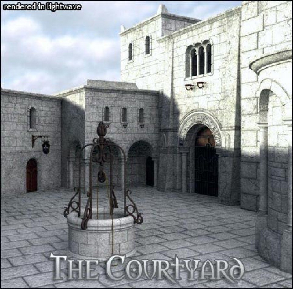 The Courtyard_DAZ3D下载站