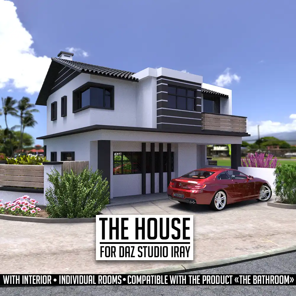 The House for DS Iray_DAZ3DDL