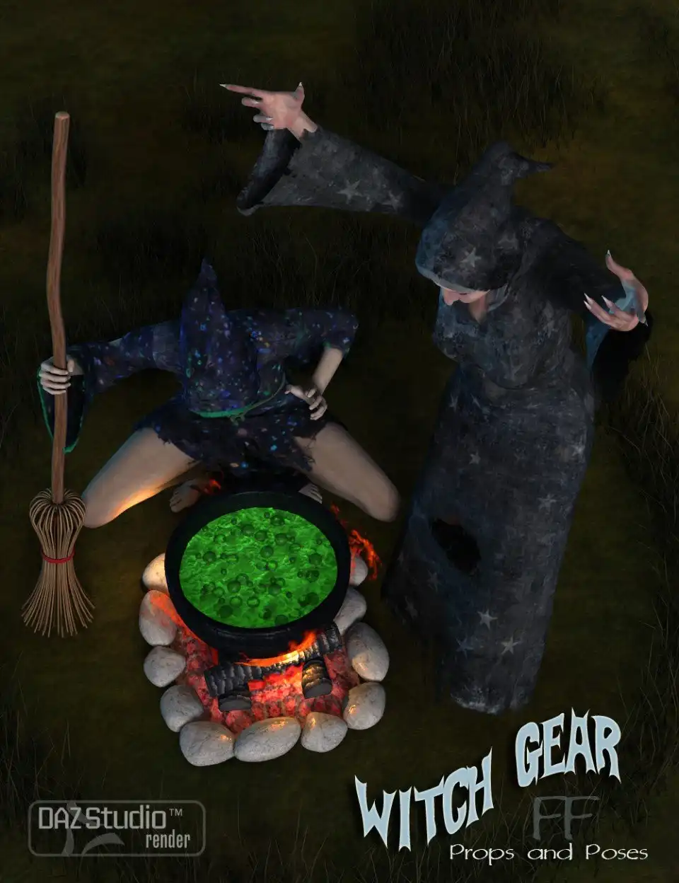 Witch Gear_DAZ3DDL