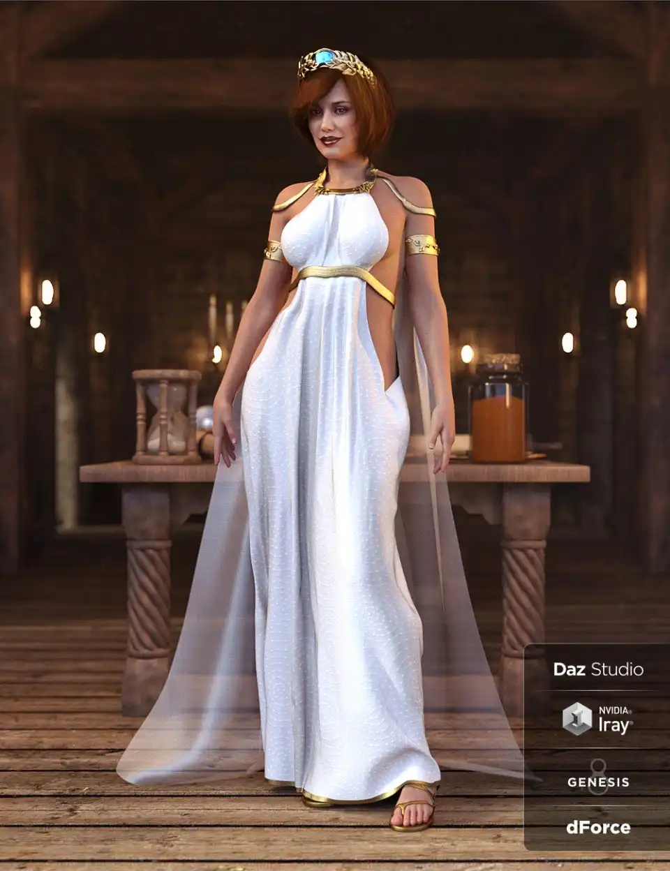 dForce Summer Muse Outfit for Genesis 8 Female(s)_DAZ3DDL