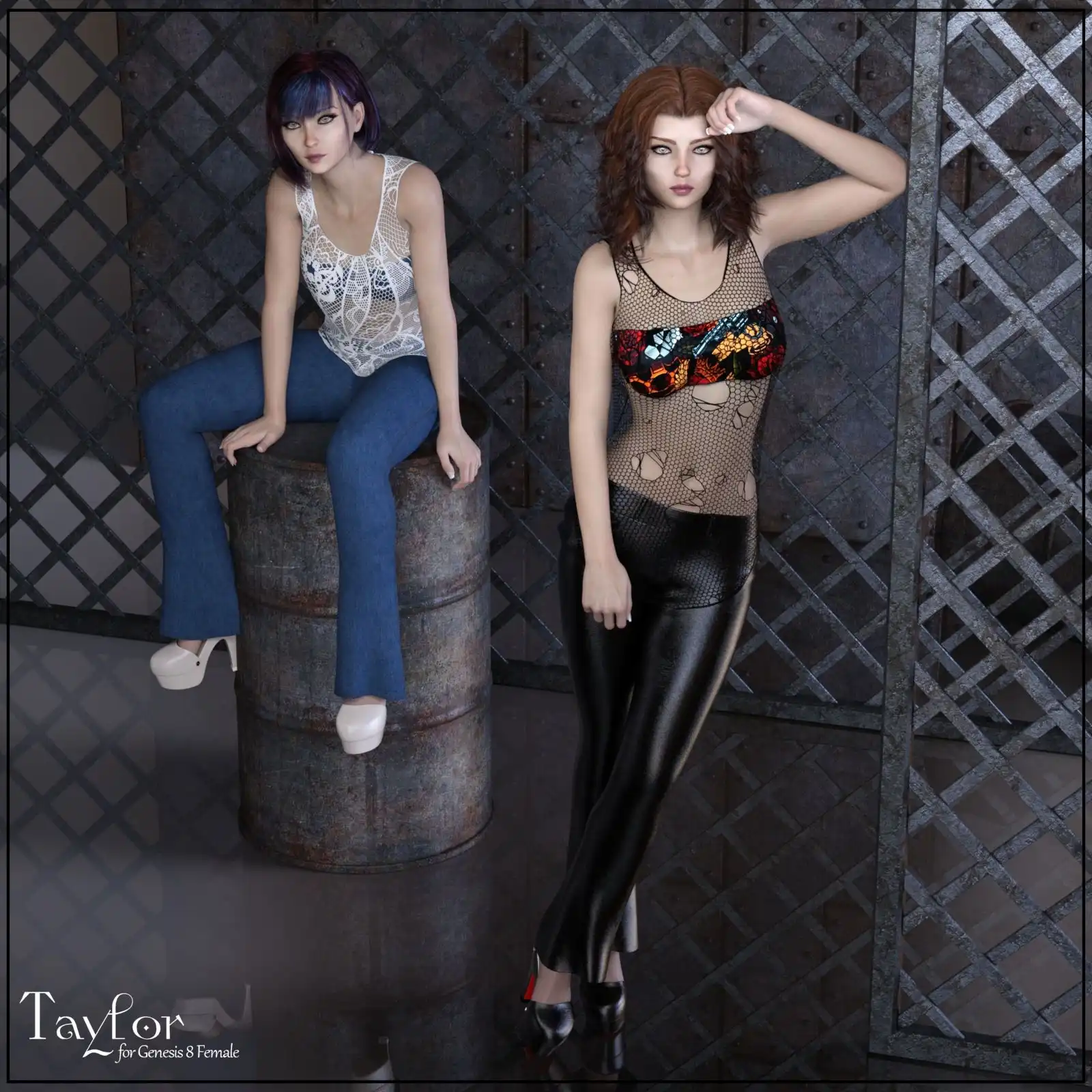 dForce – Taylor for Genesis 8 Females_DAZ3DDL