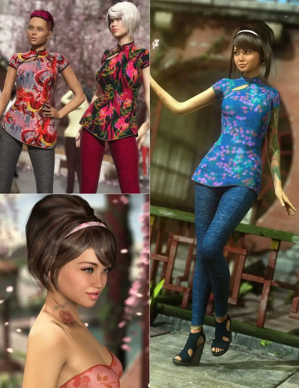 Moonlight Stroll Bundle_DAZ3DDL