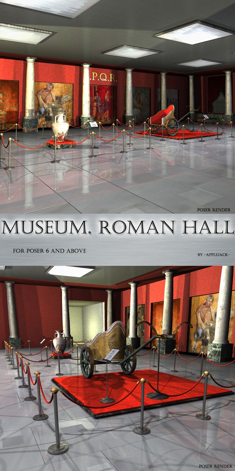 AJ Museum. Roman Hall_DAZ3DDL