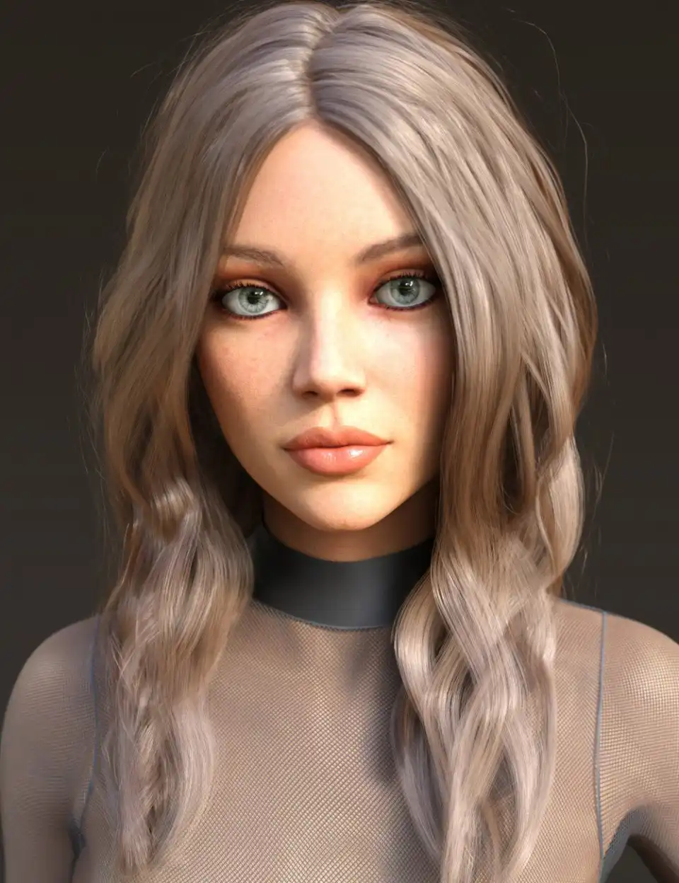 Arlene Hair for Genesis 3 and 8 Females_DAZ3DDL