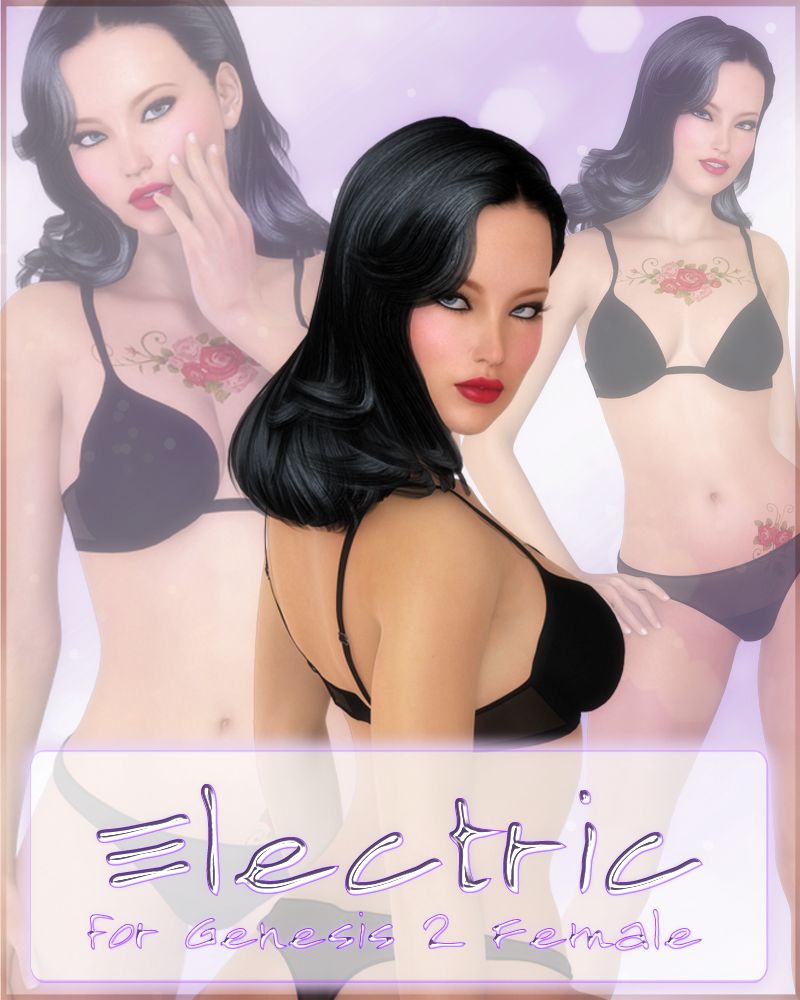 Electric for Genesis 2 Female_DAZ3D下载站