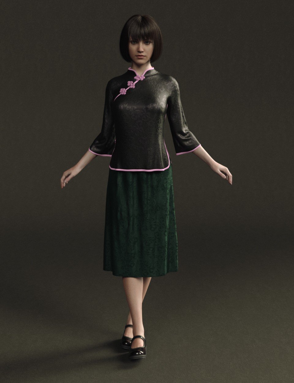 Hann Mei Outfits for Genesis 8 Female(s)_DAZ3D下载站