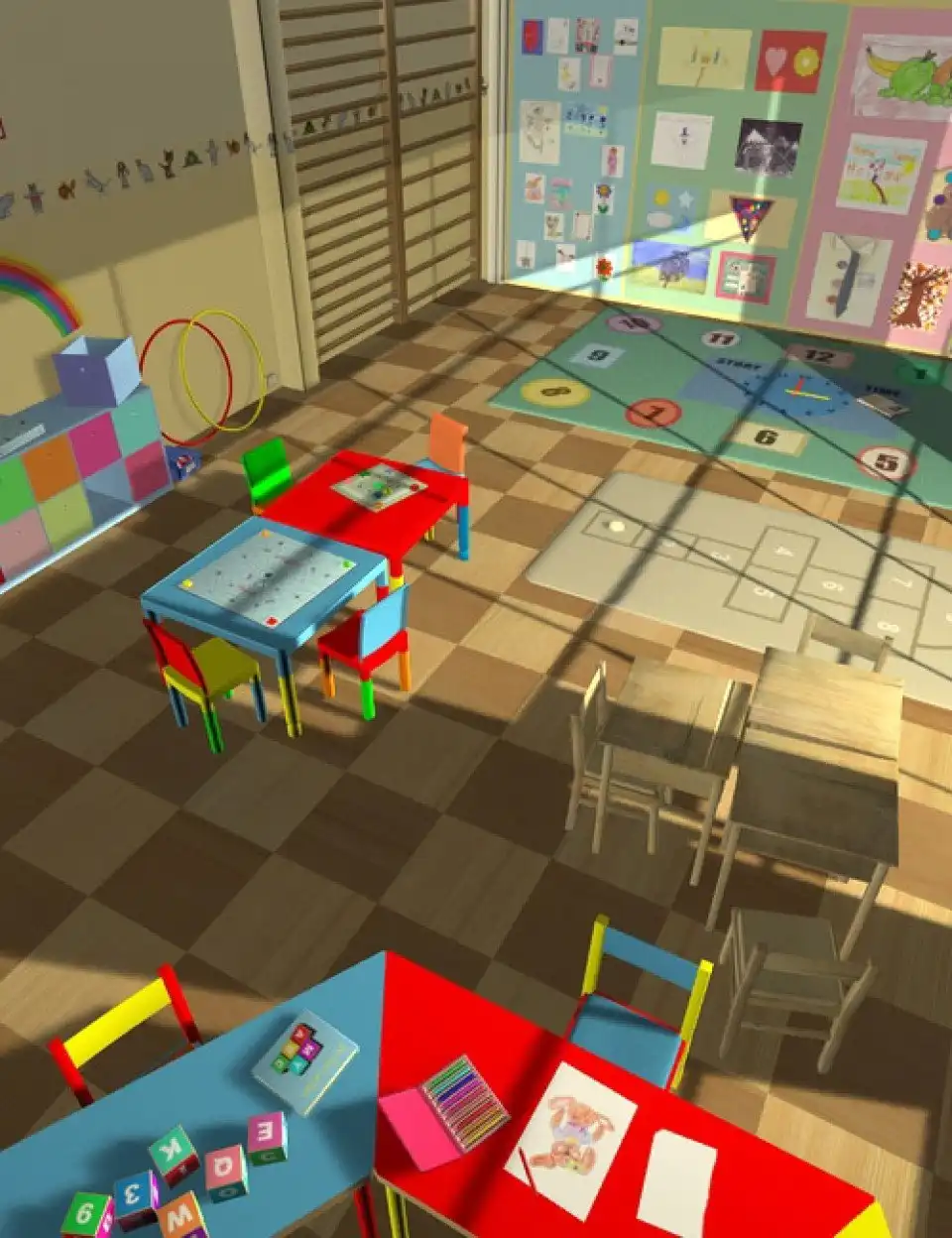 Interiors The Playschool_DAZ3DDL