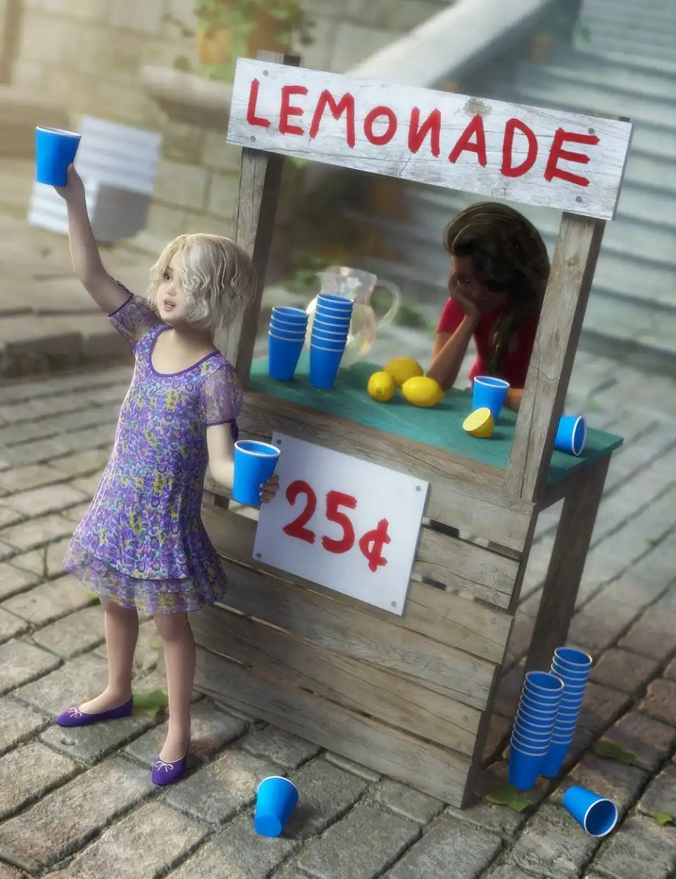 Lemonade Stand_DAZ3DDL