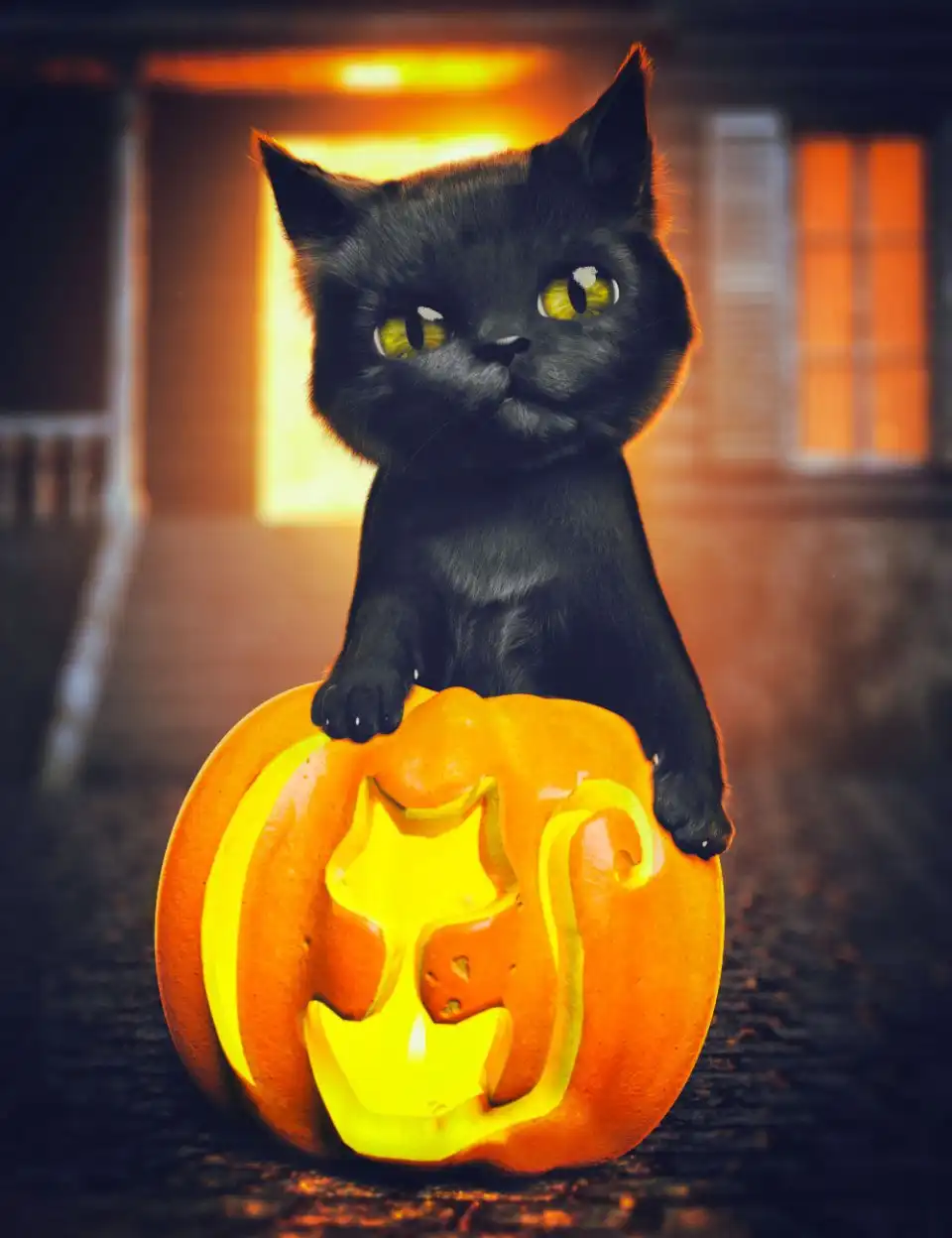 Moshi The Kitten_DAZ3DDL