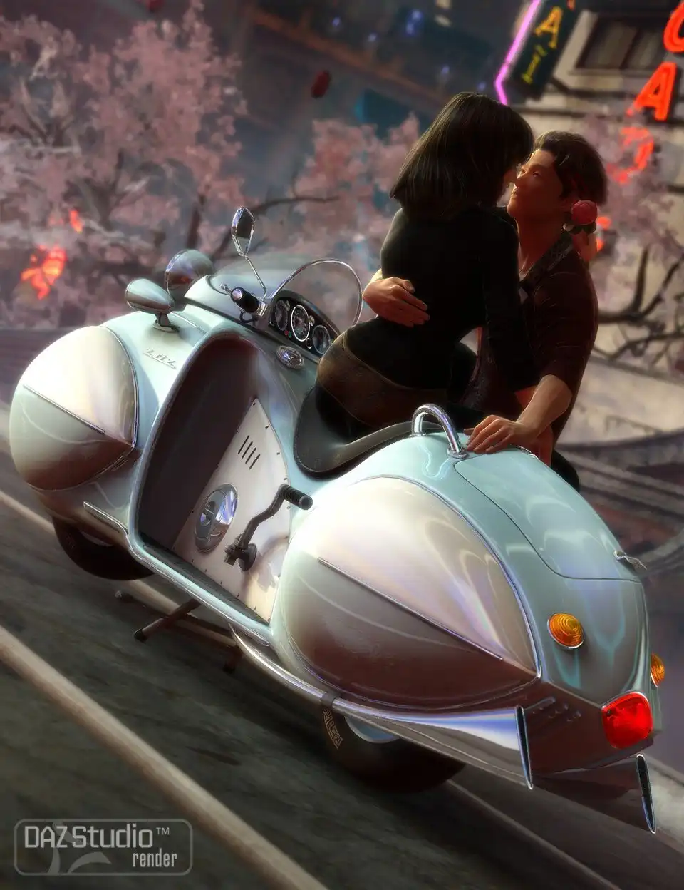 Motorbike ZAZ_DAZ3DDL