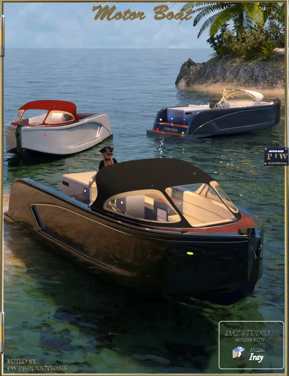 PW Motor Boat_DAZ3DDL