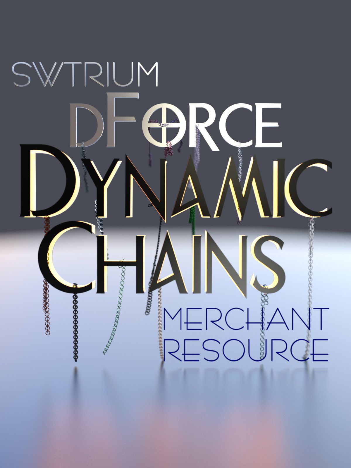 SWT dForce Dynamic Chains Merchant Resource_DAZ3D下载站