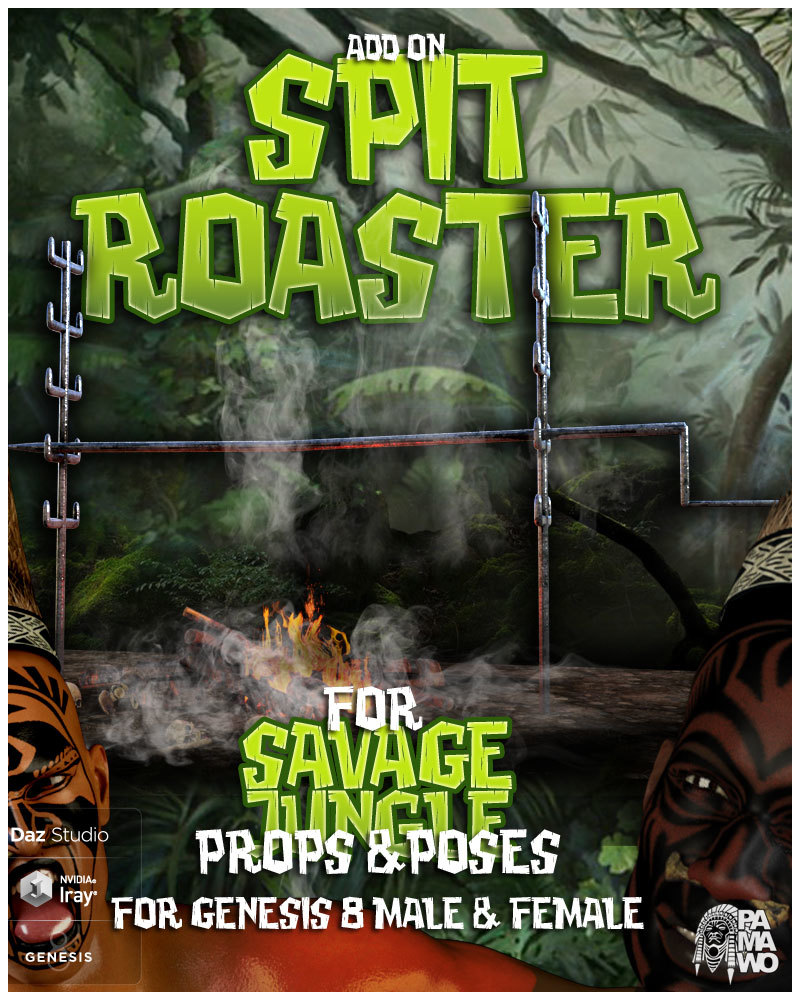 Spit Roaster For DS_DAZ3D下载站