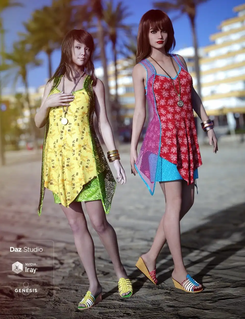 Summer Breeze_DAZ3D下载站