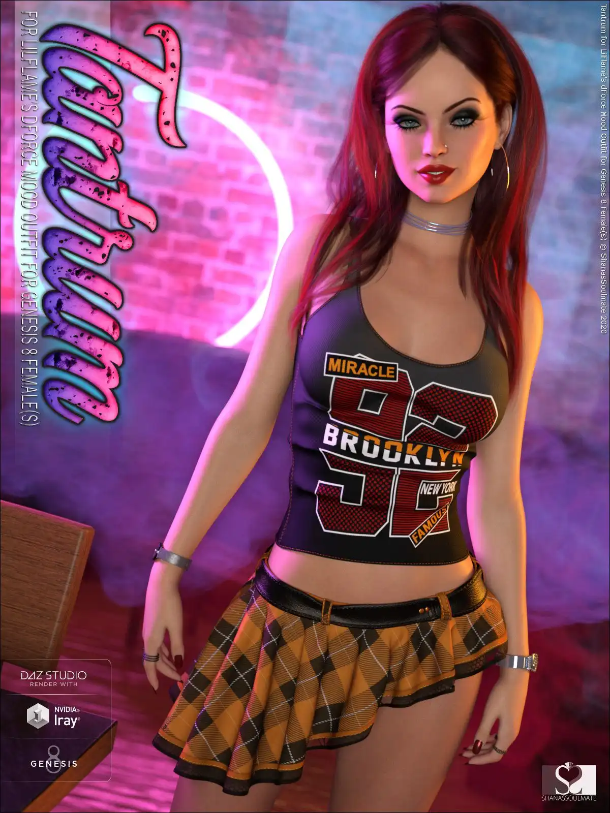 Tantrum for dForce Mood Outfit for Genesis 8 Females_DAZ3D下载站