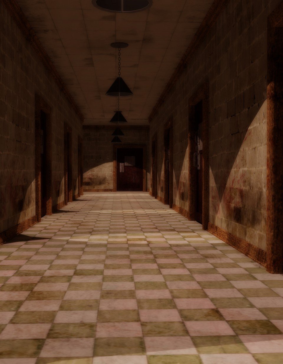 The Asylum: Hallway_DAZ3DDL