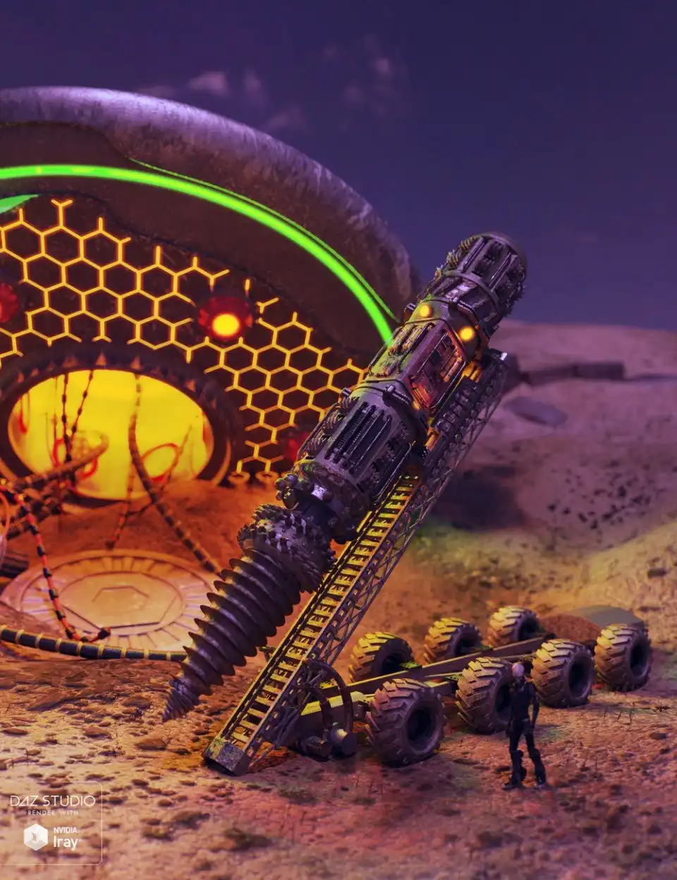 The Little Tunneling Machine_DAZ3DDL