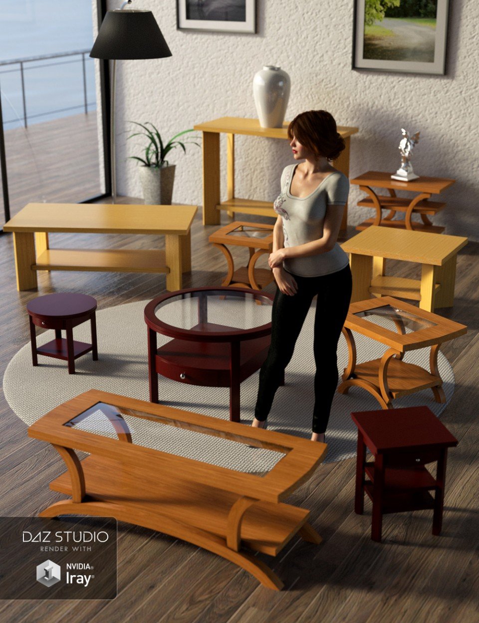 The Living Room Collection 2_DAZ3D下载站