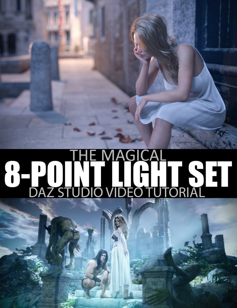 The Magical 8-Point Light Set – DAZ Studio Tutorial_DAZ3DDL