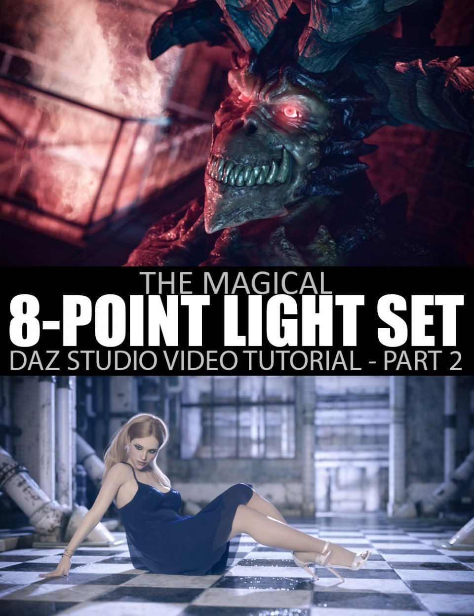 The Magical 8-Point Light Set – Part 2 – DAZ Studio Tutorial_DAZ3DDL