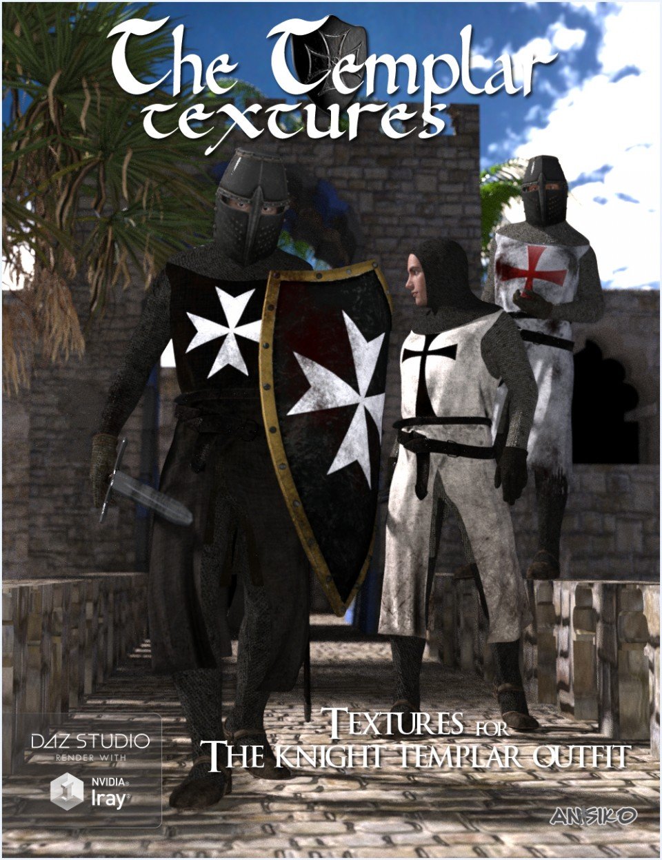 The Templar Textures_DAZ3D下载站
