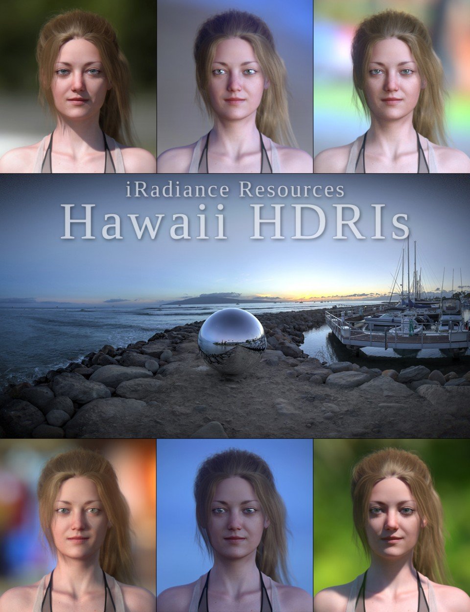 iRadiance HDR Resources – Hawaii_DAZ3DDL