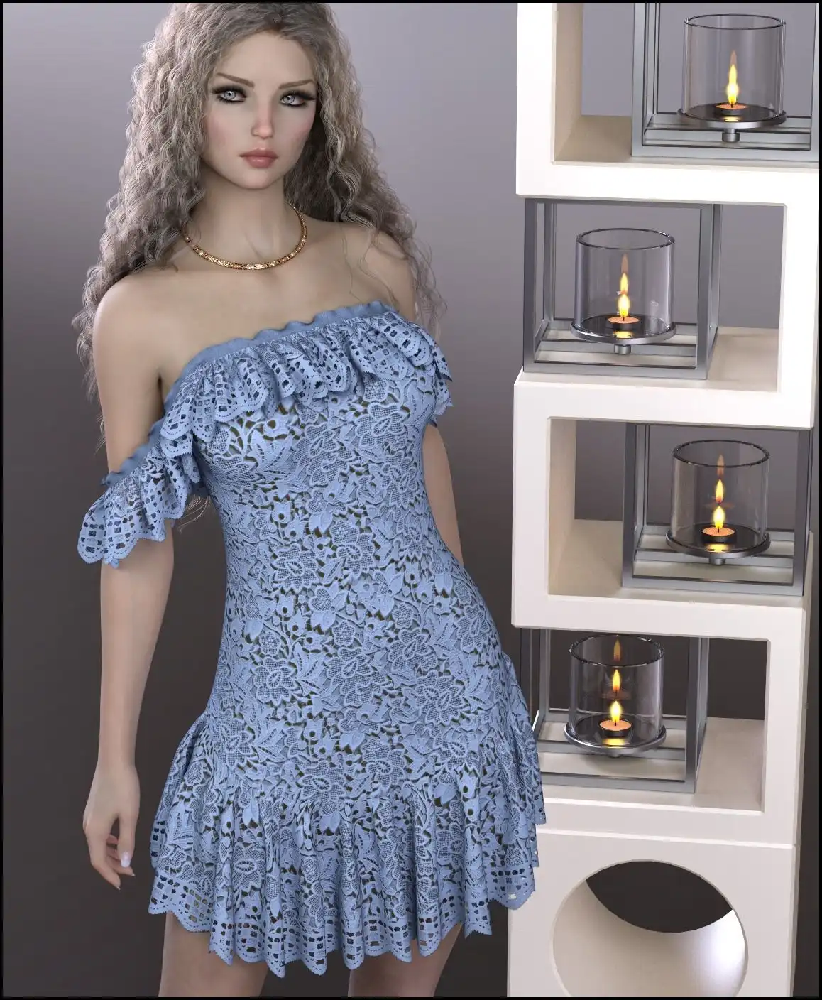 7th Ave: dForce – Octavia Dress for G8F_DAZ3DDL