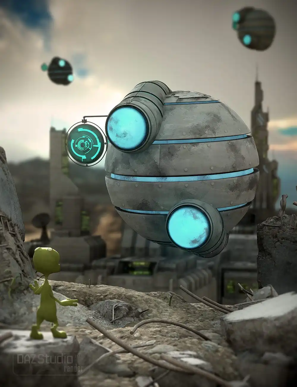 Alien Module_DAZ3DDL