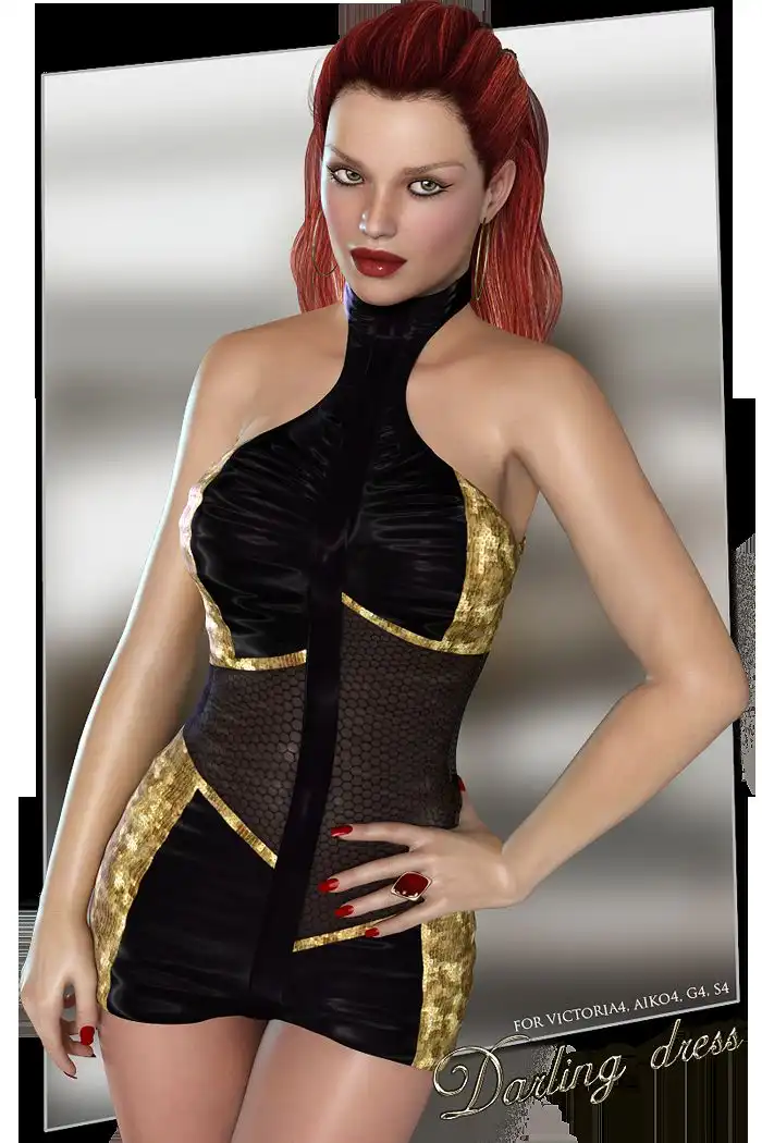 Darling Dress_DAZ3DDL