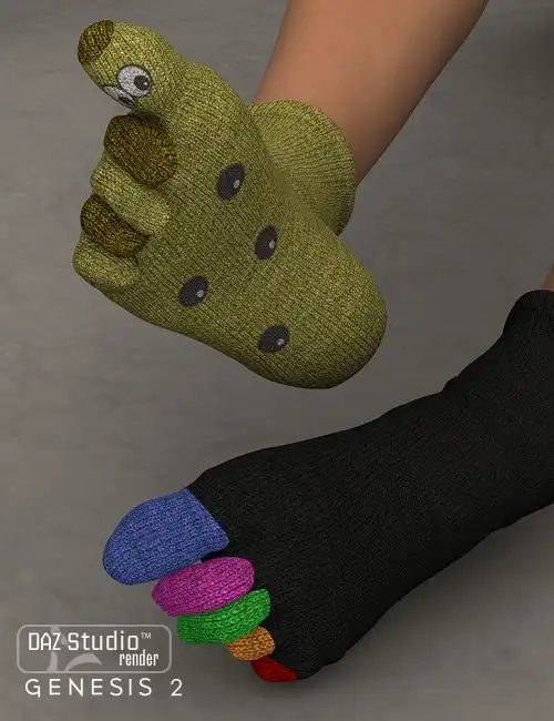 Genesis 2 Female ToeFun_DAZ3DDL