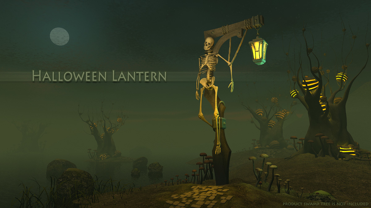 Halloween Lantern_DAZ3D下载站