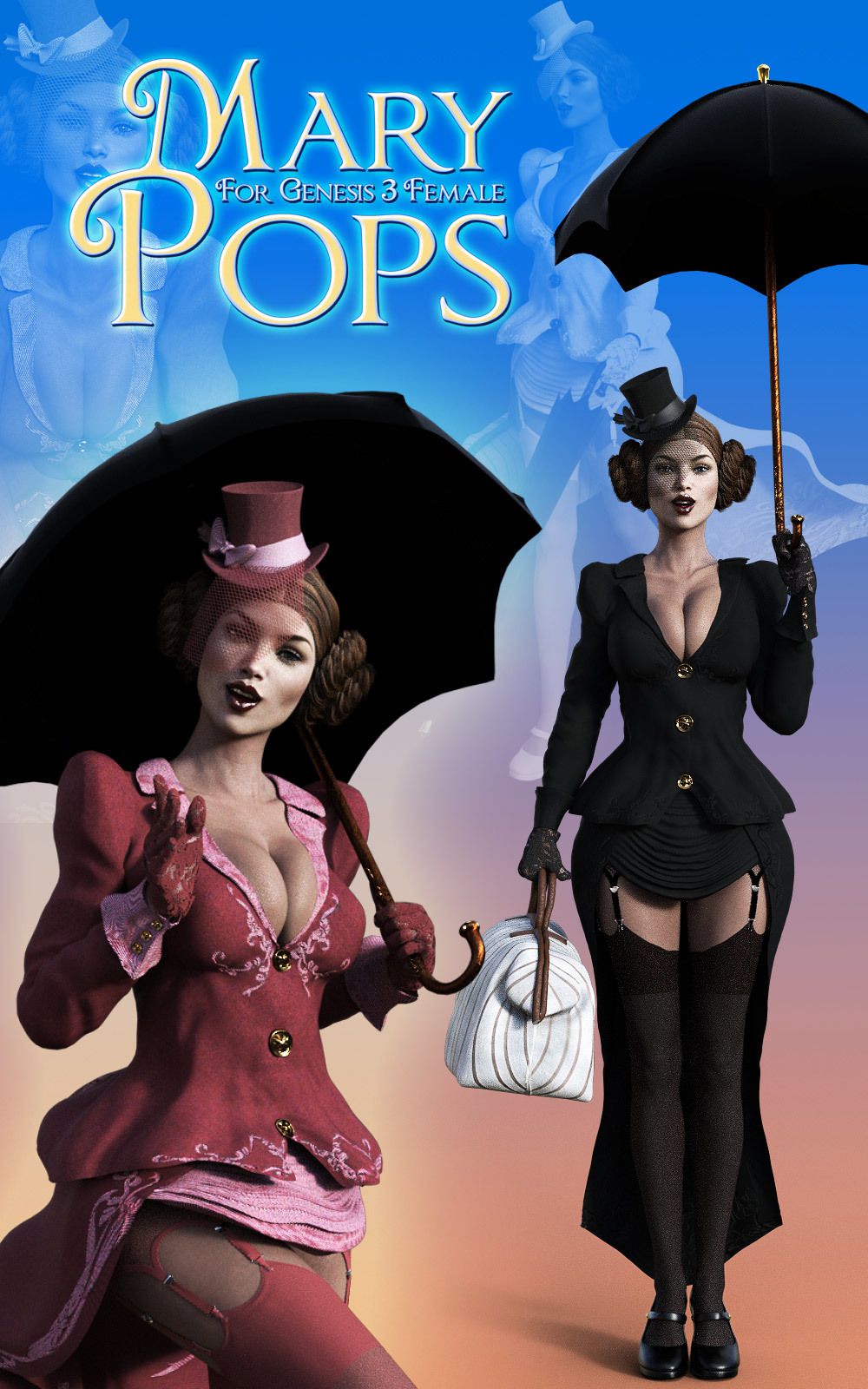 Mary Pops for G3 Females_DAZ3DDL