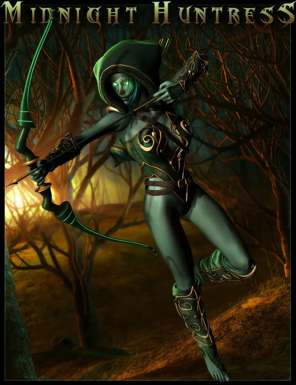 Midnight Huntress for Genesis 2 Female(s)_DAZ3DDL