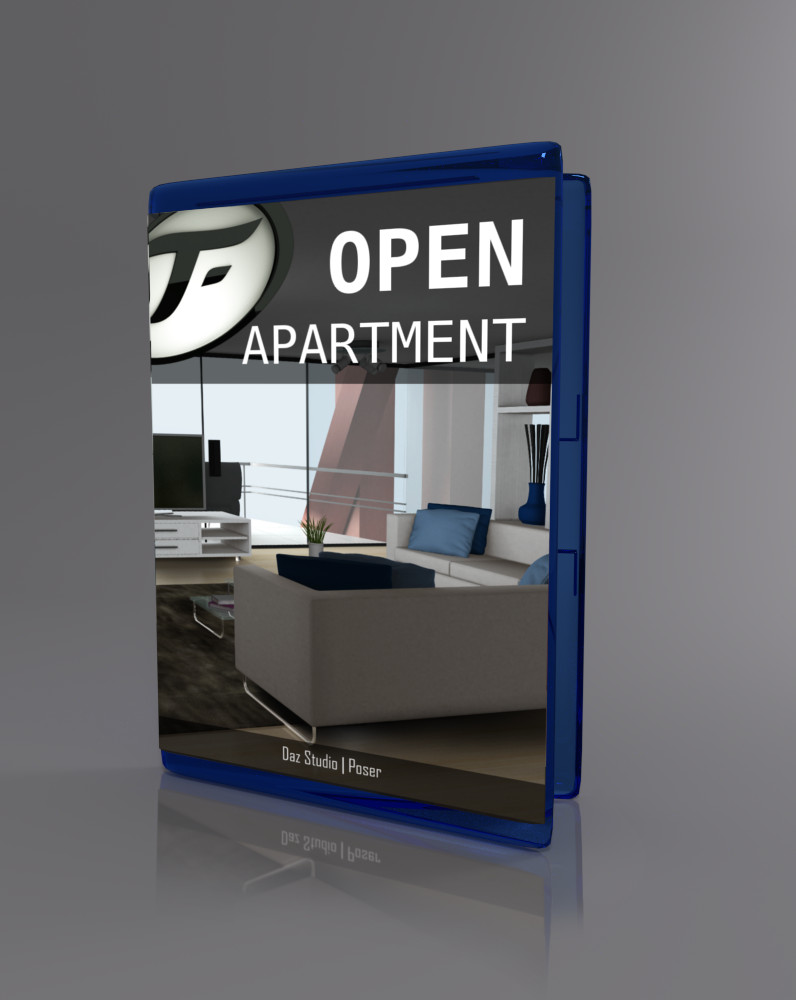 Open Apartment_DAZ3D下载站