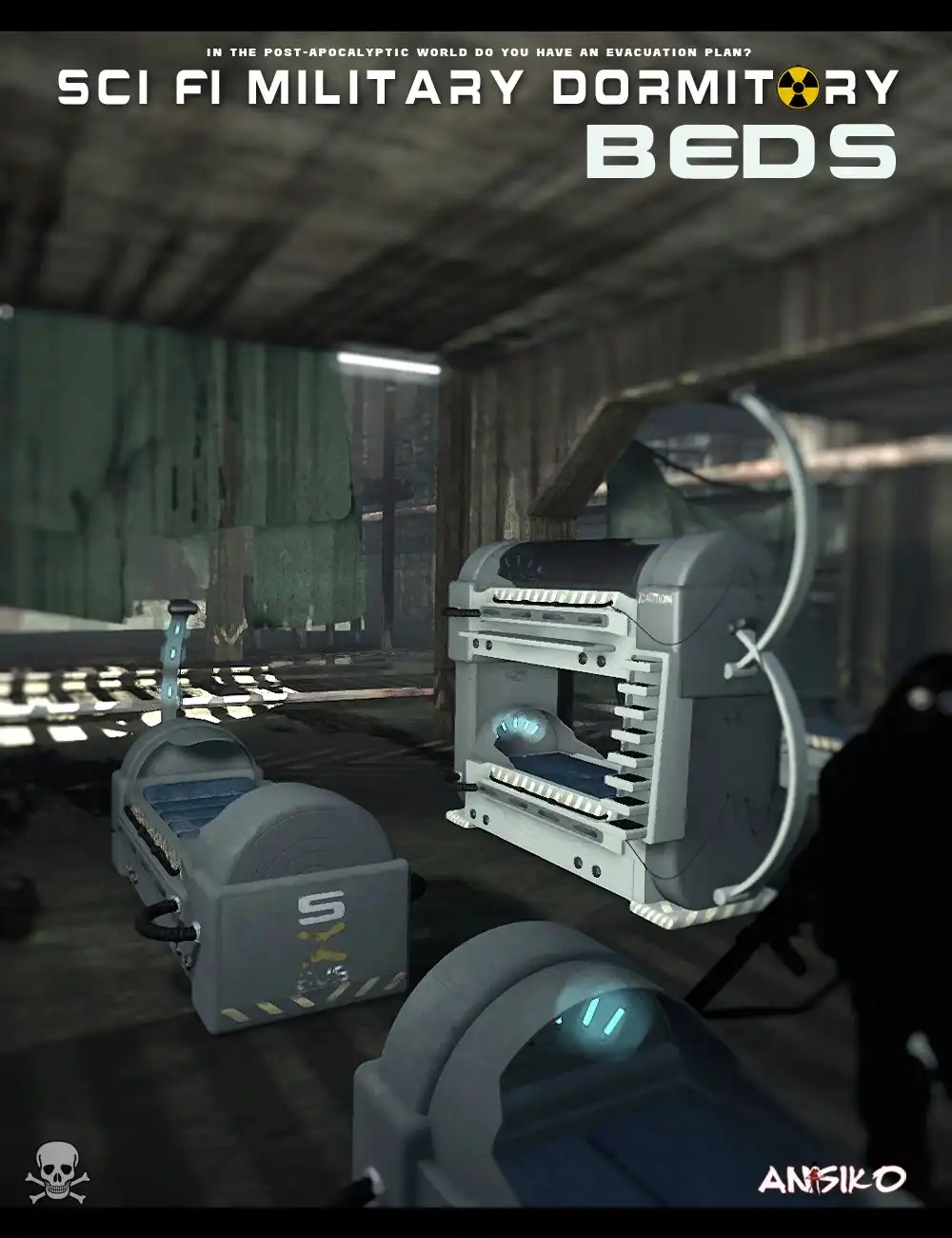 SCI FI Beds_DAZ3DDL