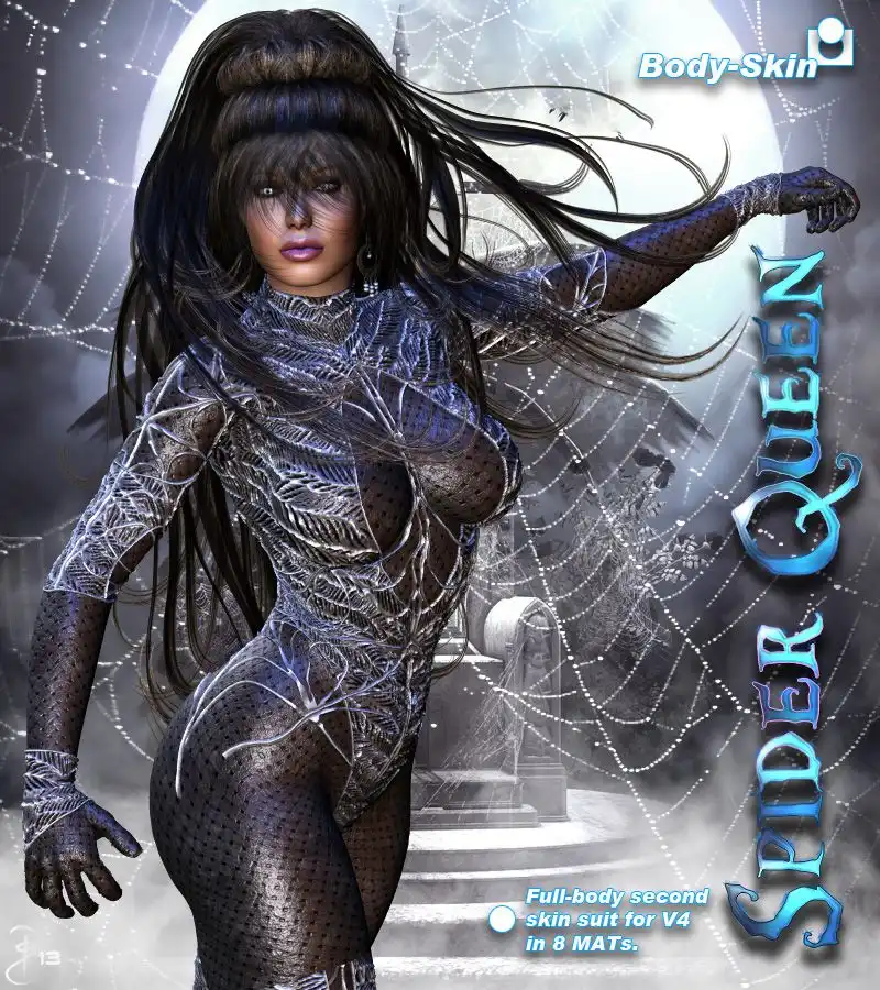 Spider Queen_DAZ3DDL