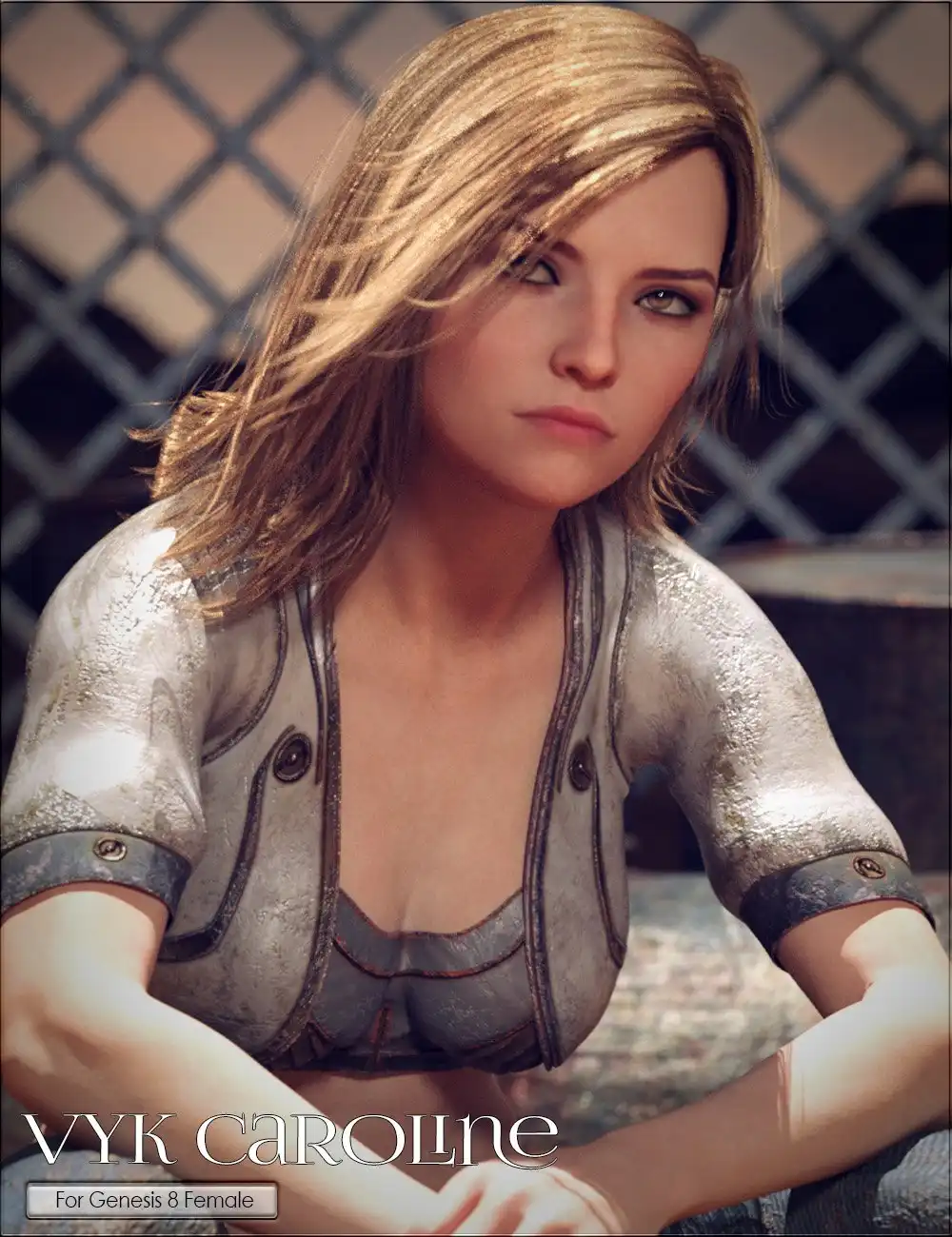 VYK Caroline for Genesis 8 Female_DAZ3D下载站