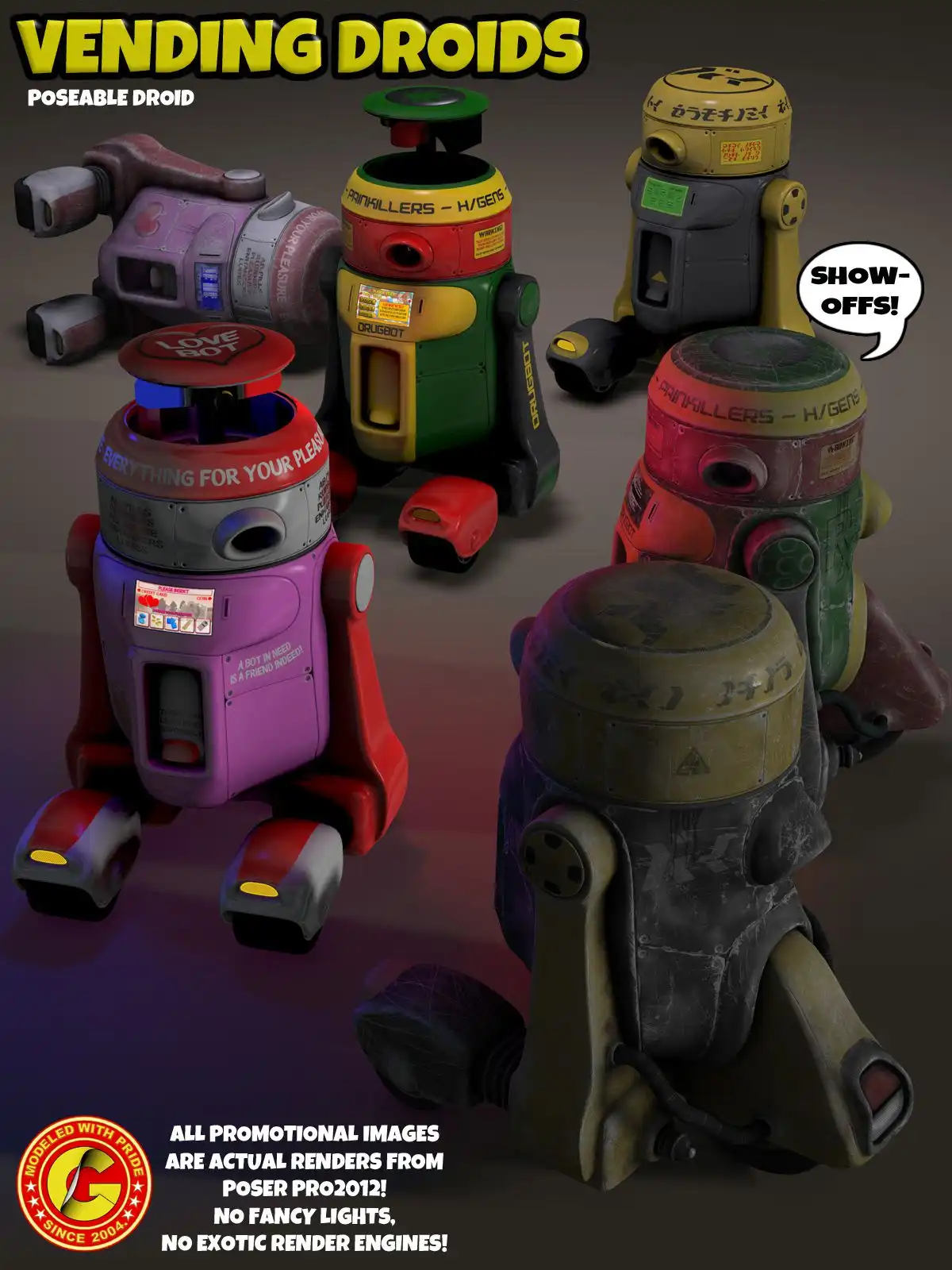Vending Droids_DAZ3D下载站