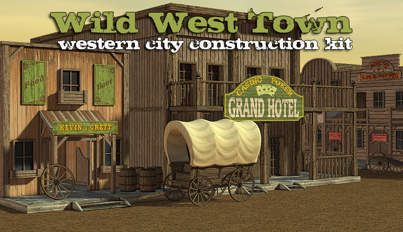 Wild West Town_DAZ3DDL