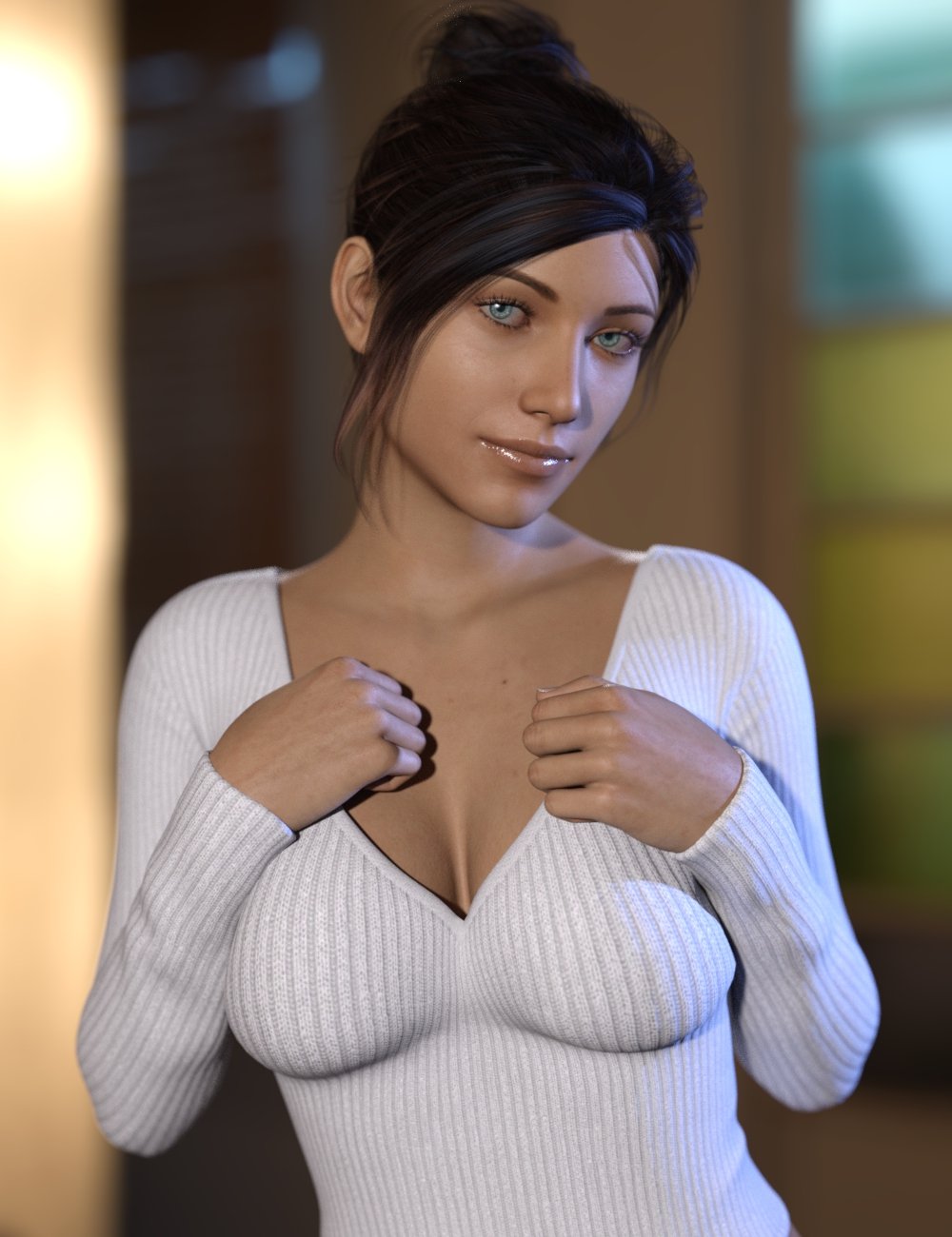 dForce Soft Breast for Genesis 8 Females_DAZ3D下载站
