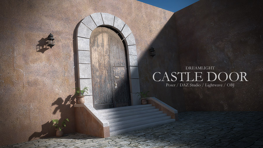 Dreamlight’s Castle Door_DAZ3D下载站