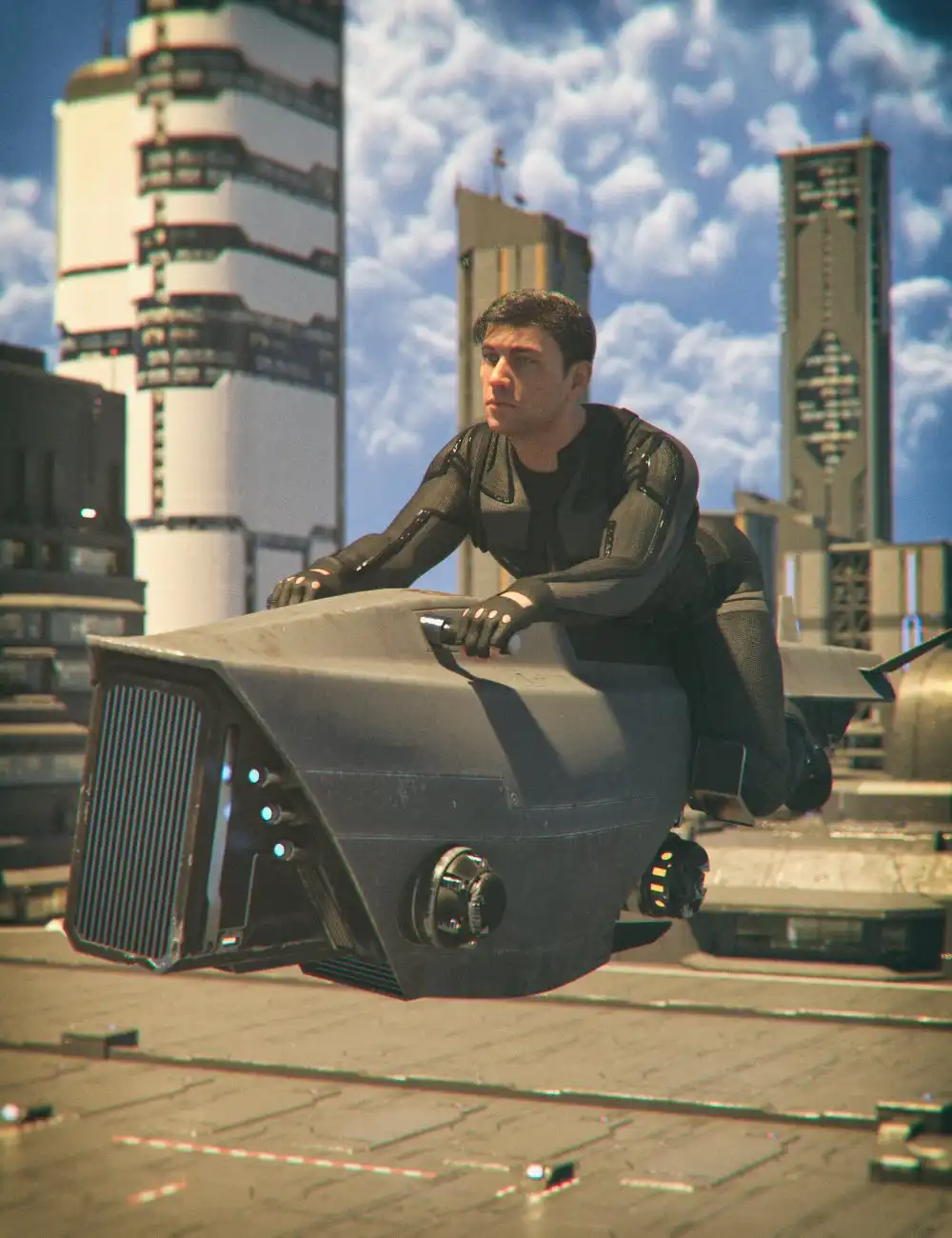 Flying Motorbike_DAZ3DDL