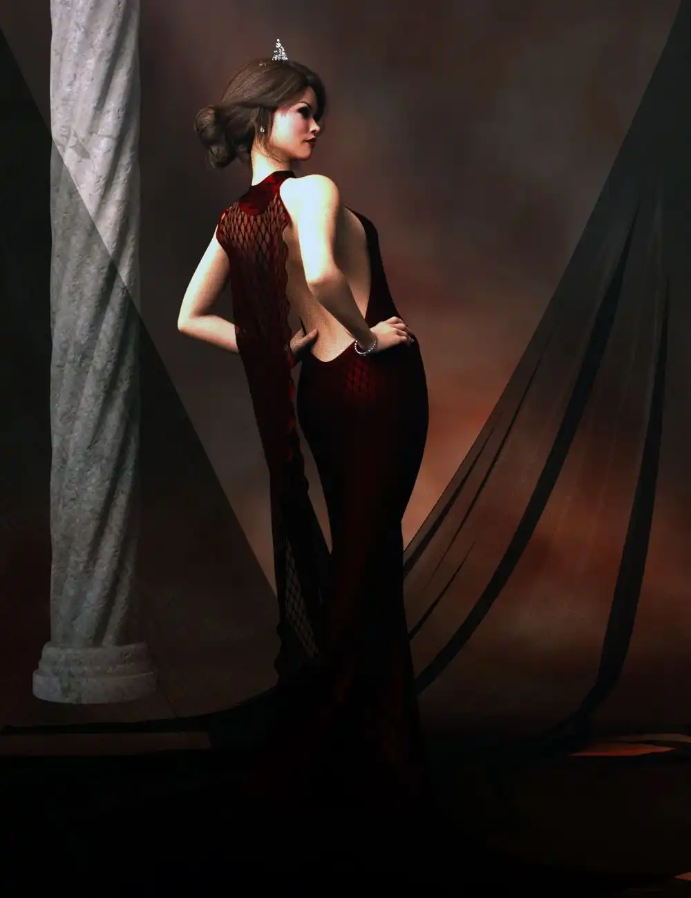 IGD Vintage Vogue Poses for Genesis 8 Female_DAZ3D下载站