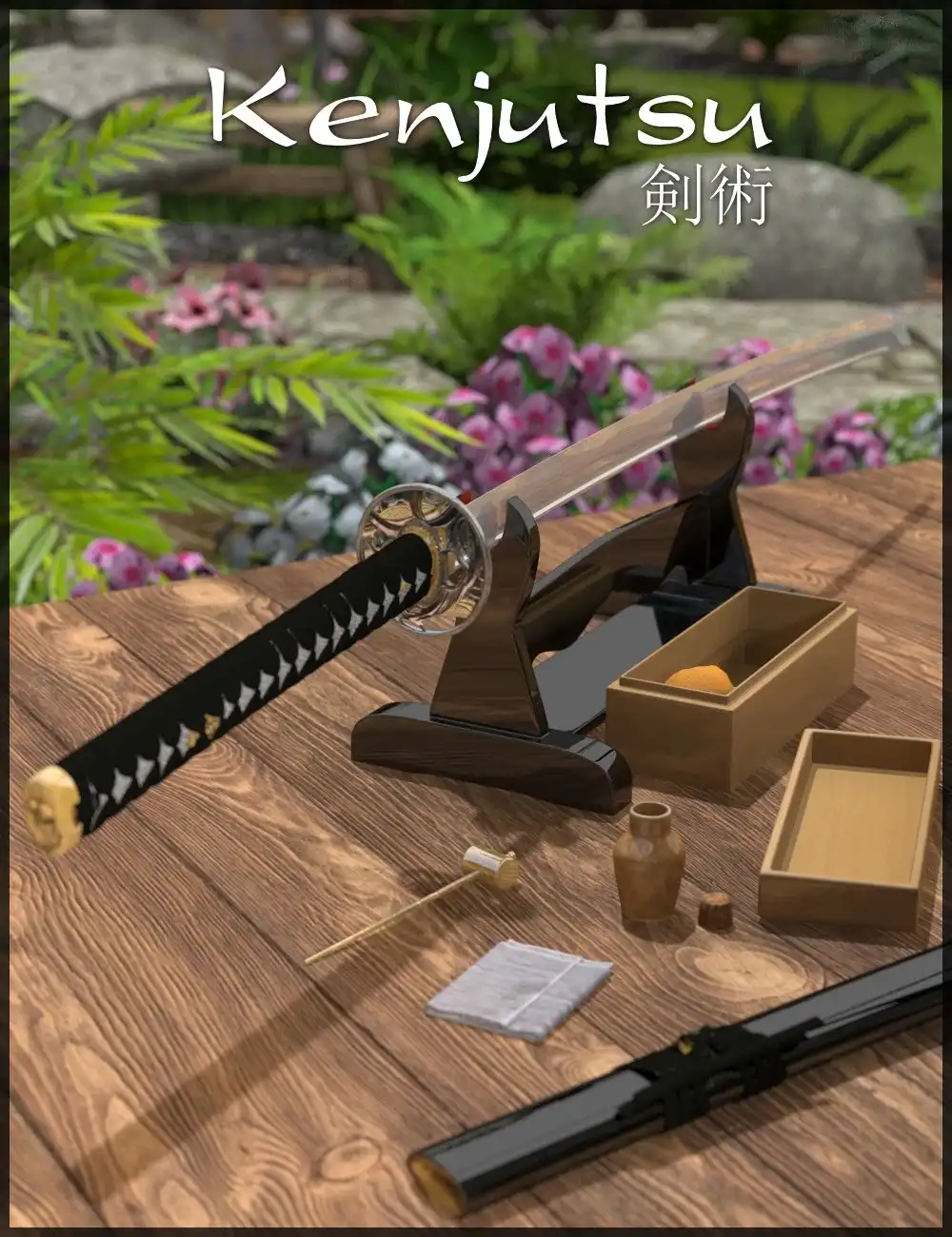 Kenjutsu Sword_DAZ3D下载站