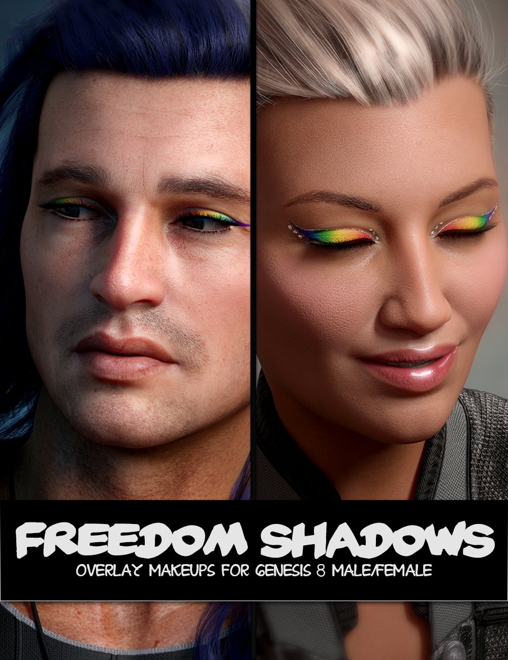 LY Freedom Shadows for Genesis 8_DAZ3D下载站