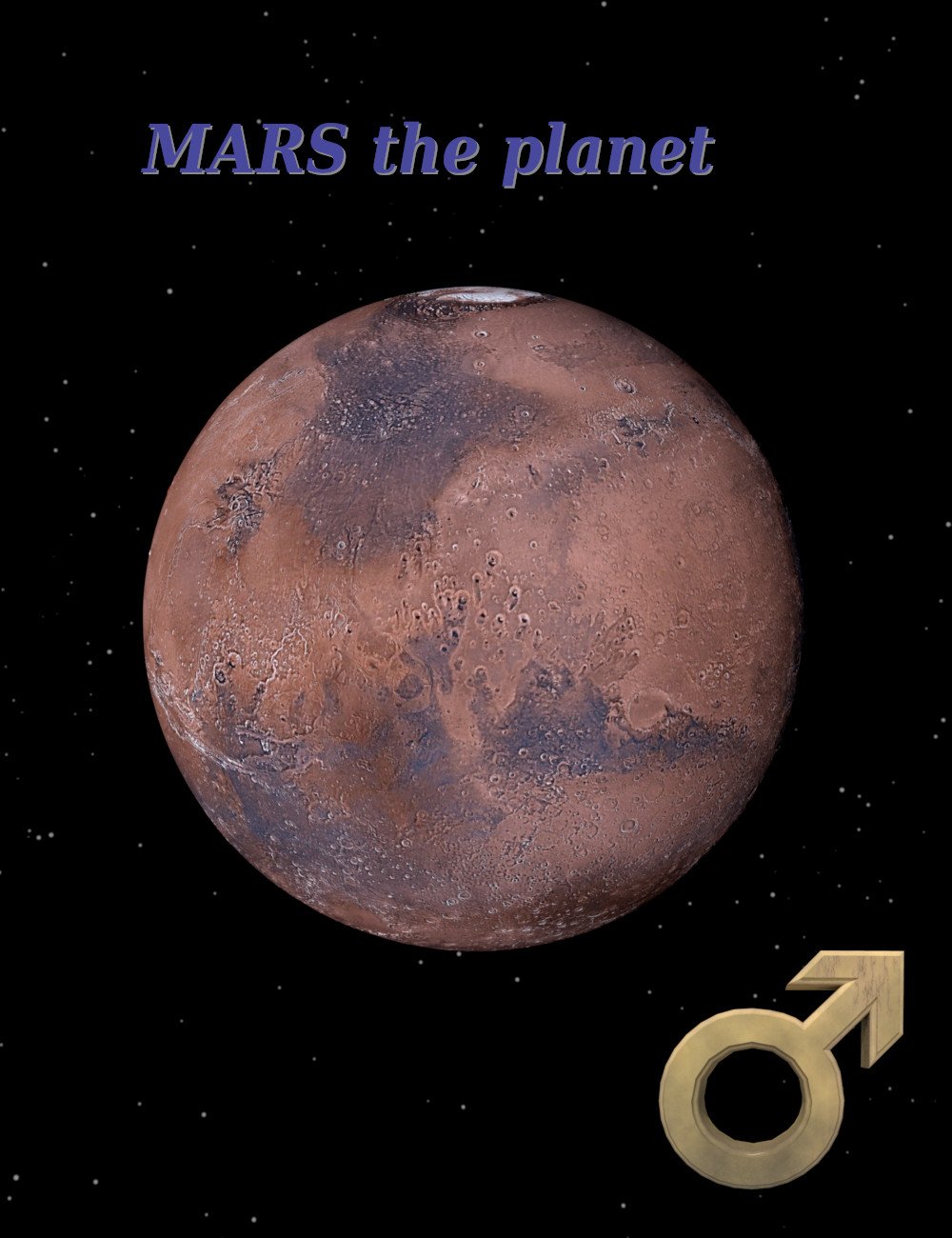 Mars the planet_DAZ3D下载站