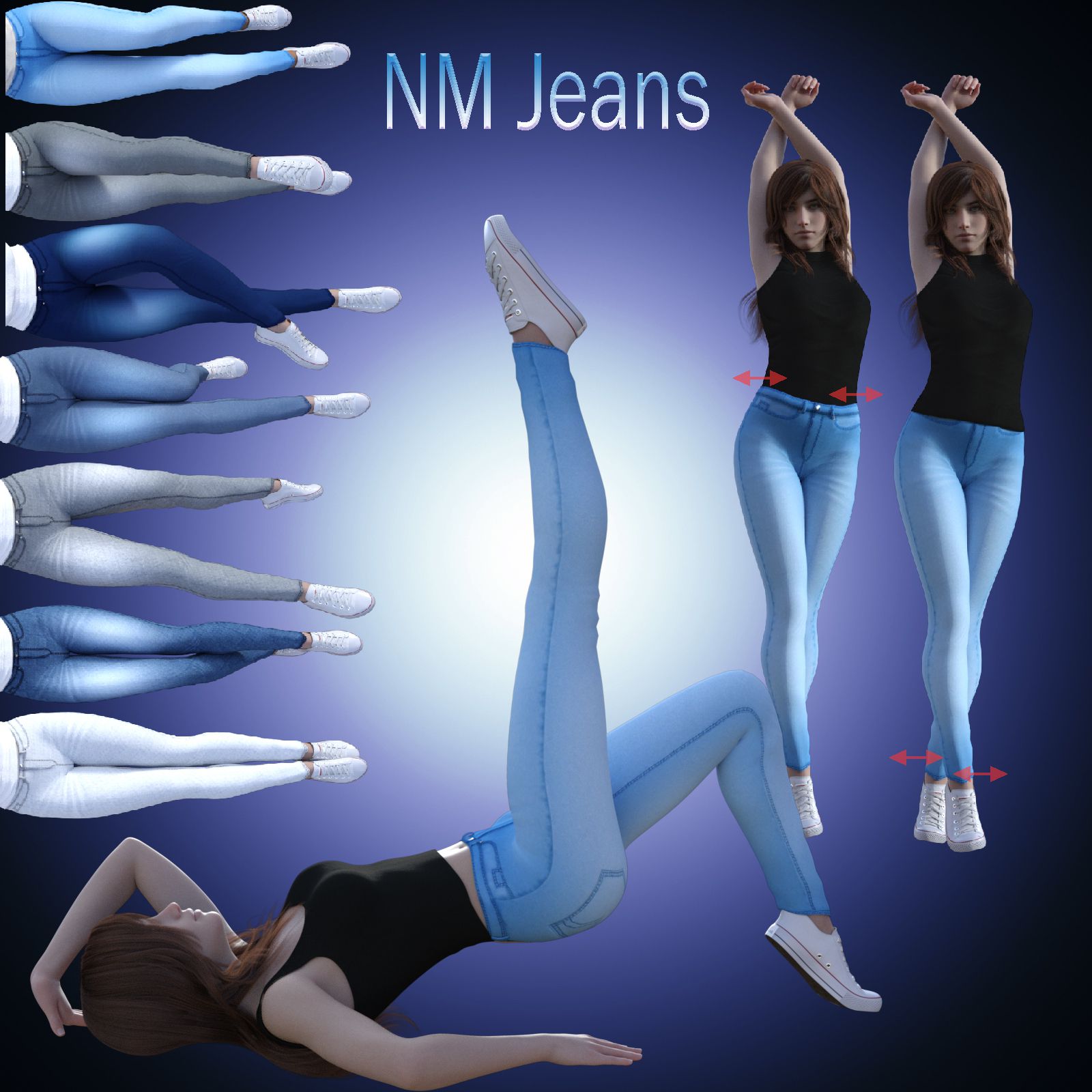 NM Jeans G8F_DAZ3D下载站