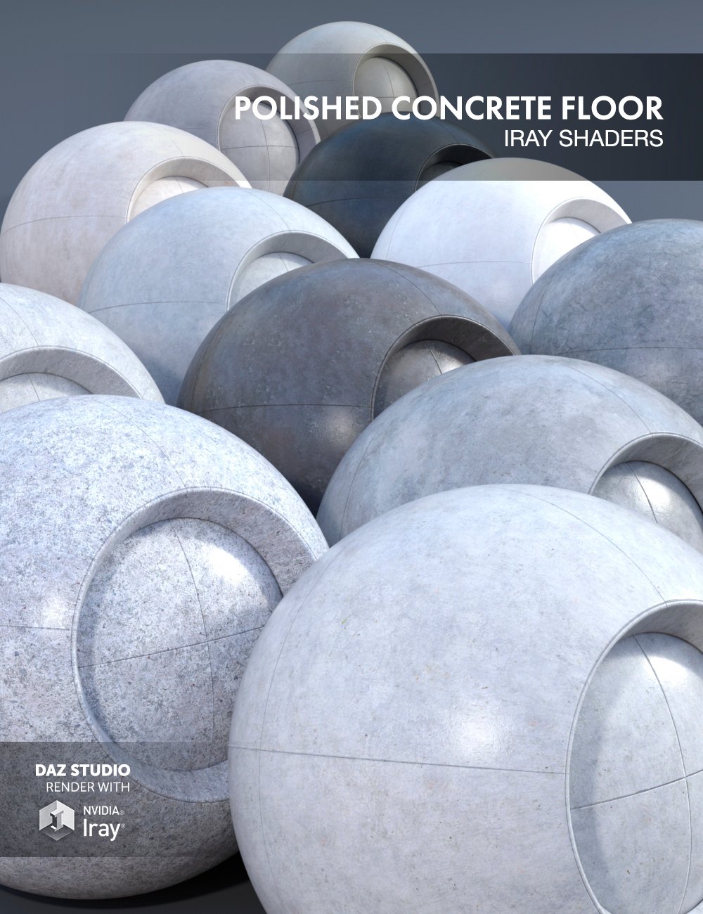 Polished Concrete Floor – Iray Shaders_DAZ3D下载站